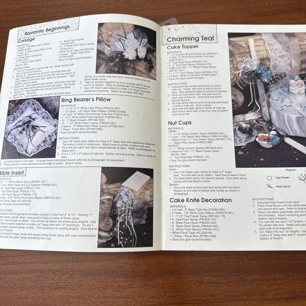 Classic Beginnings for Your Wedding BKW129 (1990) –‎ Instructions for Wedding